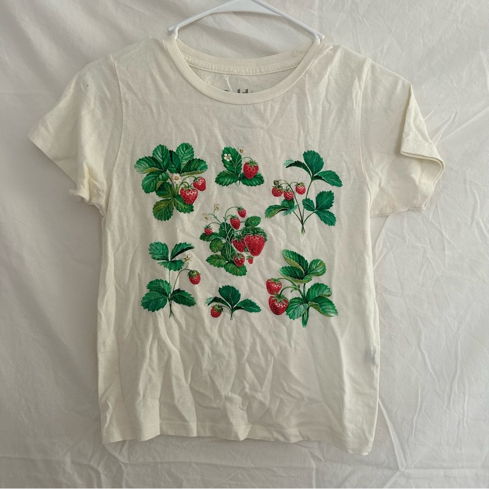 Strawberry Print T-Shirt